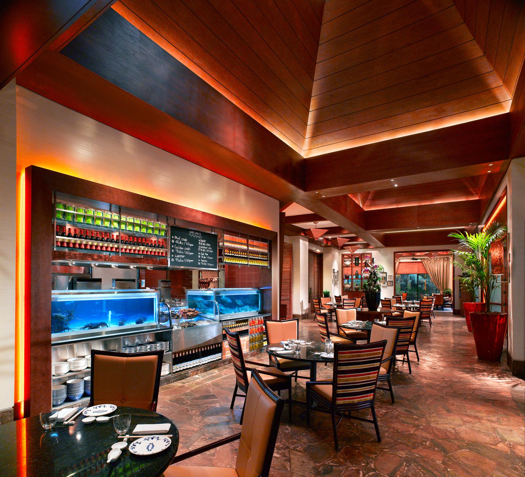 Grand Hyatt Dubai Hotel Exterior photo The interior of the restaurant